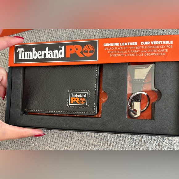 Timberland PRO Genuine Leather Wallet Gift Set - Picture 8 of 8